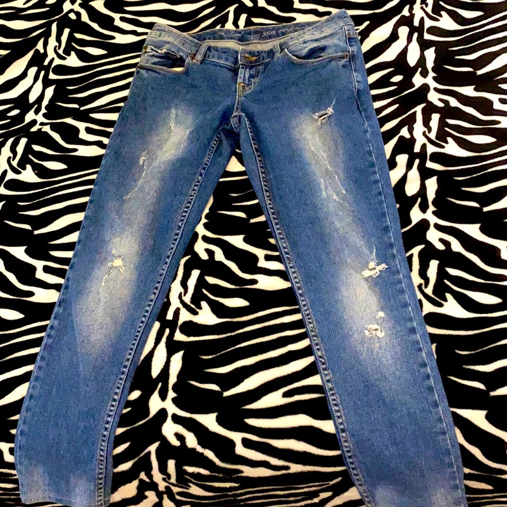 The limited low rise jeans
